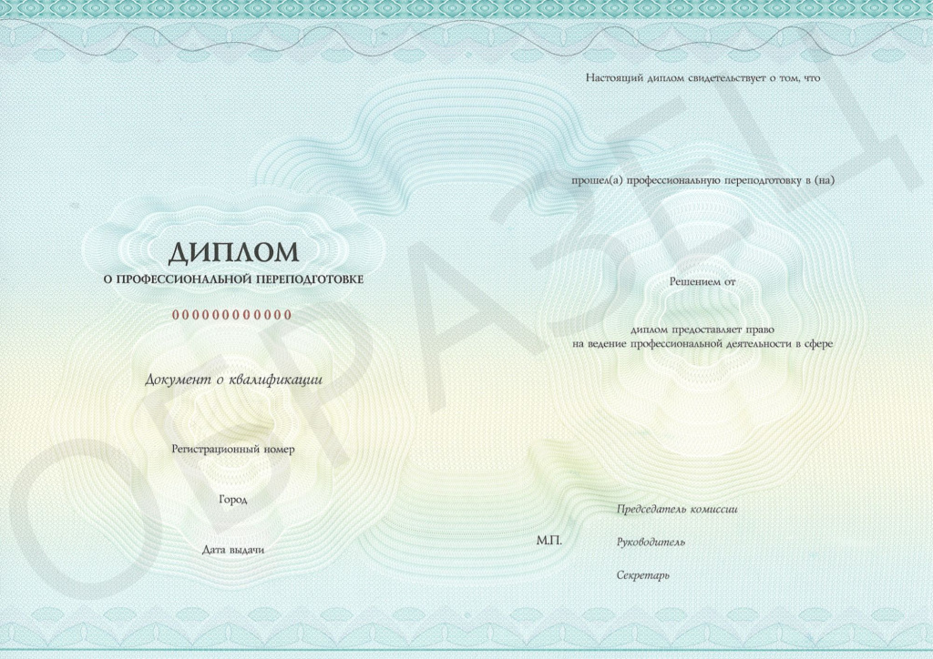 Образец диплома о профессиональной переподготовке.jpg