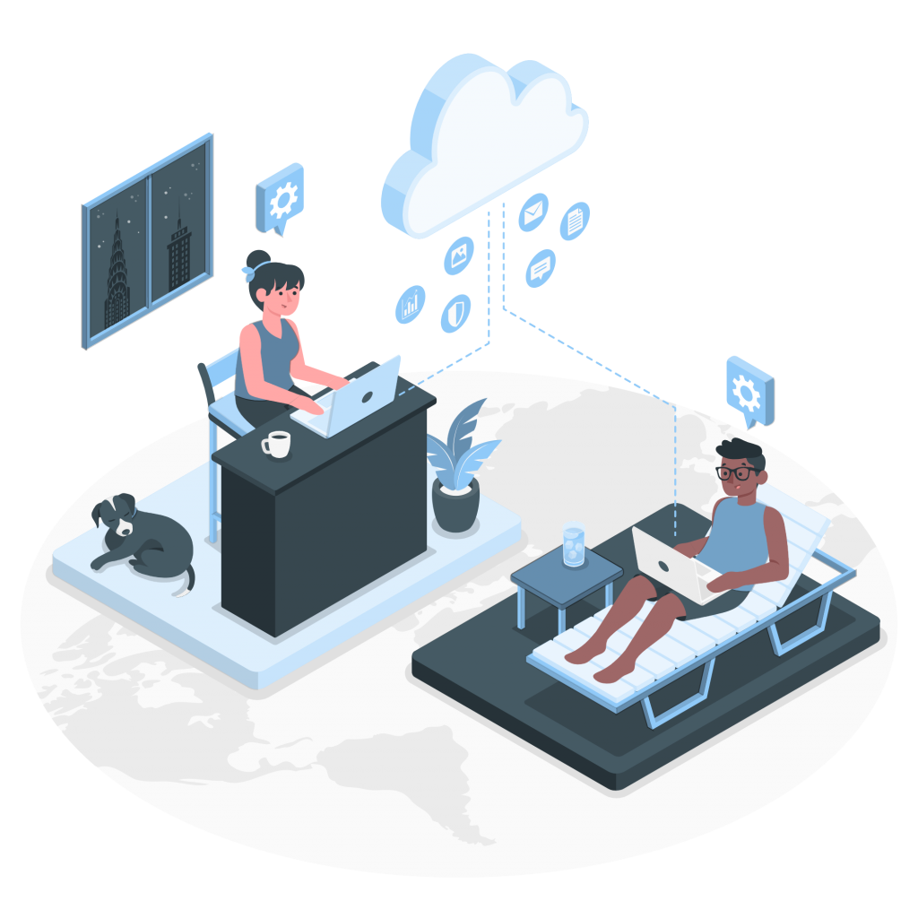 Working remotely-amico.png